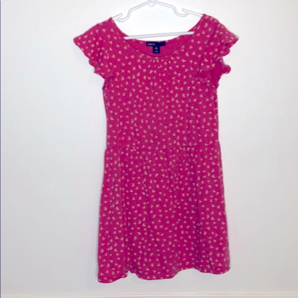 Cute Gap dress with Hearts Size 6-7